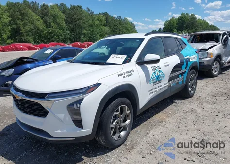 2024 Chevrolet Trax Fwd Lt из США, поврежденный, VIN KL77LHE23RC215265